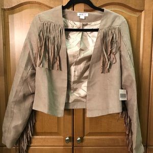 Just Fab Fringe Jacket